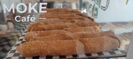 Churros con queso